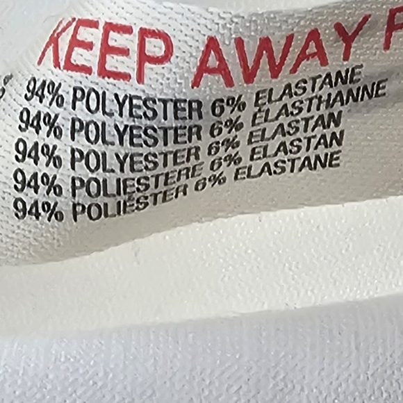 Free People Movement White Pump Top V-Neck Blouse Gym - Picture 6 of 6